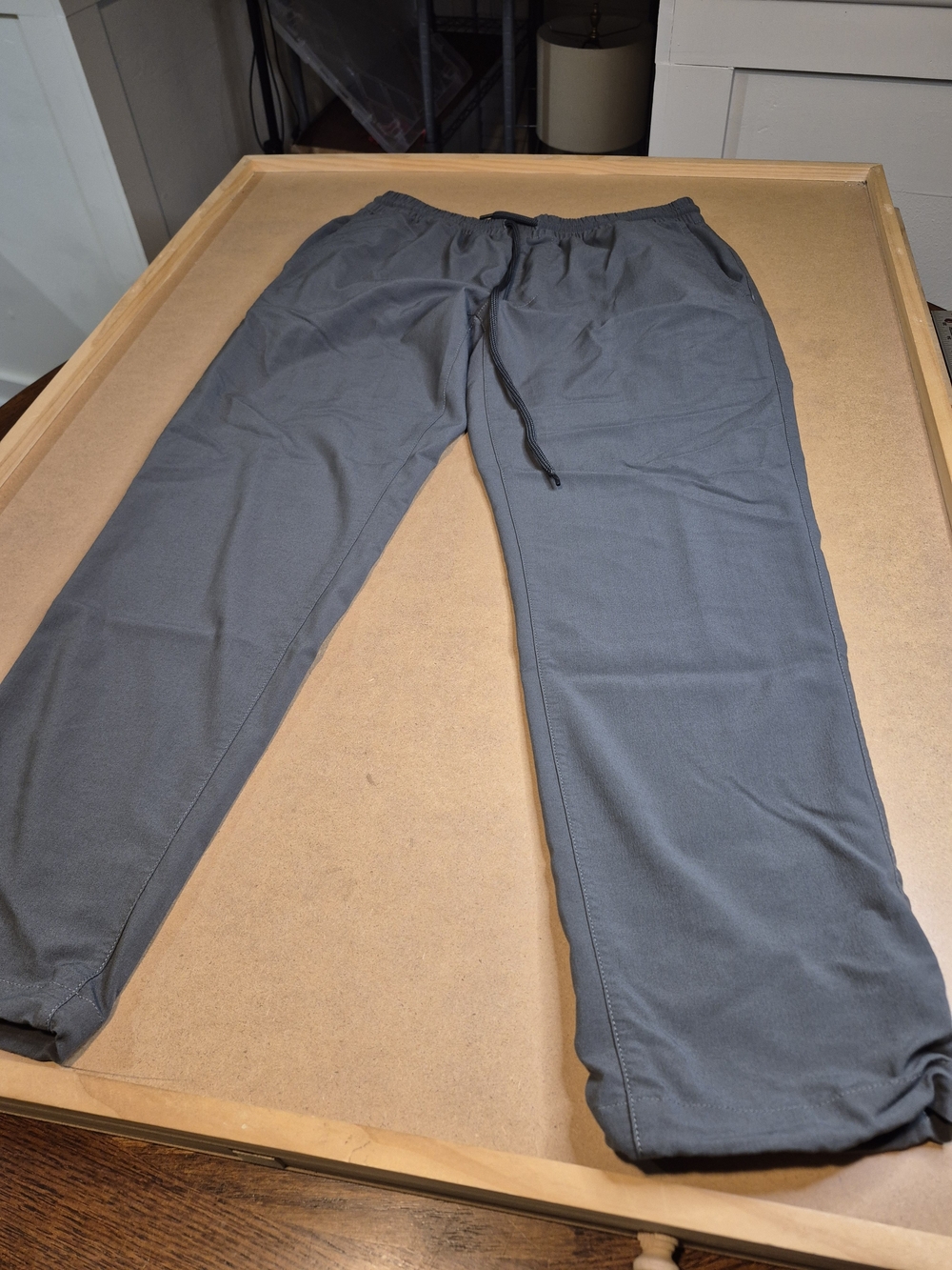 Women's Drab Gray Jogger Pants - Comfortable Everyday Fit 4585/7